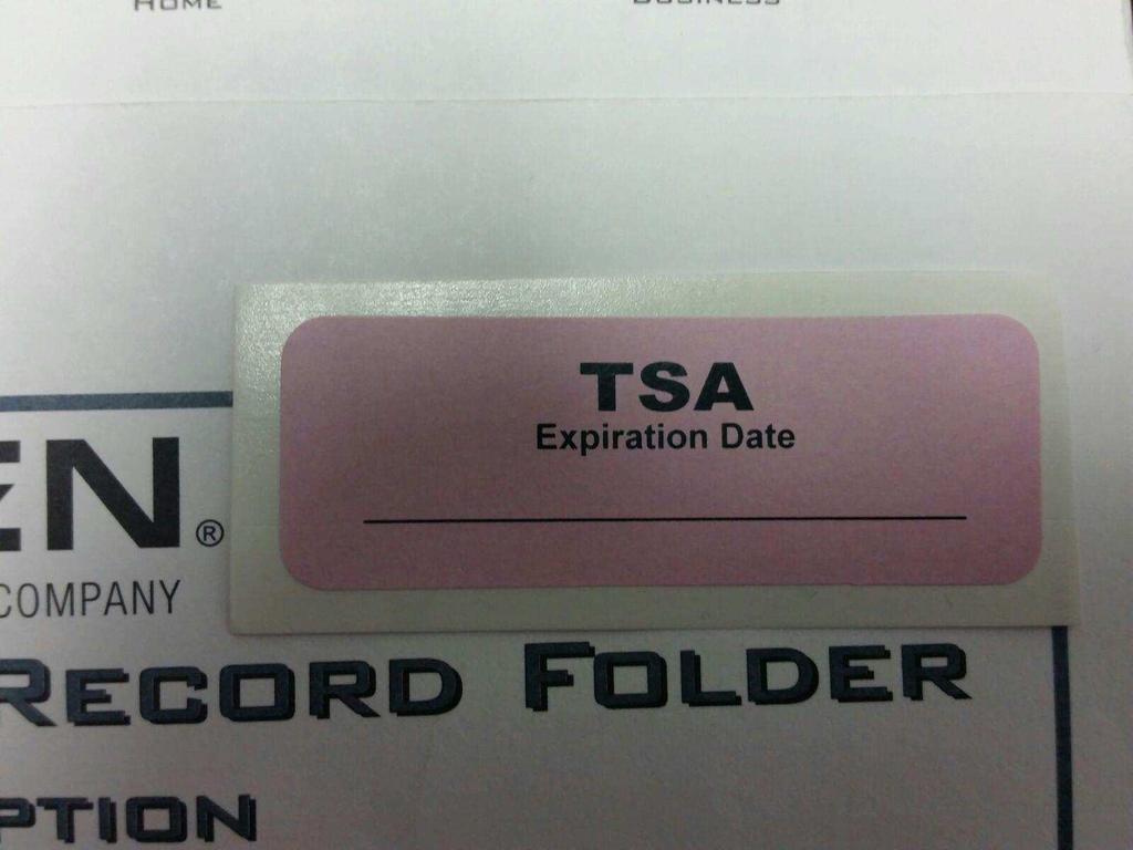 TSA EXP