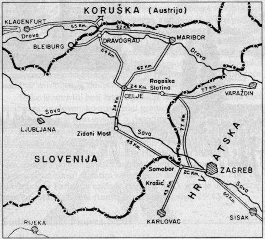 Slom 239 Povlačenje hrvatske vojske i civila u svibnju 1945. vojska i ubrzo opkolile postrojbe Jugoslavenske armije. Tada su (a bilo je to 15. svibnja 1945.