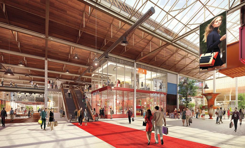 4 NEYRPIC, SAINT-MARTIN-D HÈRES, GRENOBLE, FRANCE Presented by: Apsys Planned opening date: 2020 49,950 SQ M 98 STORES + 20 RESTAURANTS On the site of the old factories to which it owes its name,
