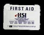 construction industrial rigging safety 22 Contractor 25 Person First Aid Kit 100 plastic adhesive strips, 1 large 4" x 4" wound pad, 30 anteseptic