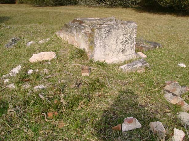 The ruined remains of the built section of this site are located in the south-west corner of the designated PTN A.