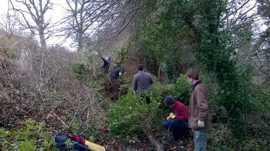 ANGLES WAY TEAM DAY: Following an audit we had identified a number of different access issues on the Angles Way between Ditchingham and Earsham and invited local volunteers to come out and work