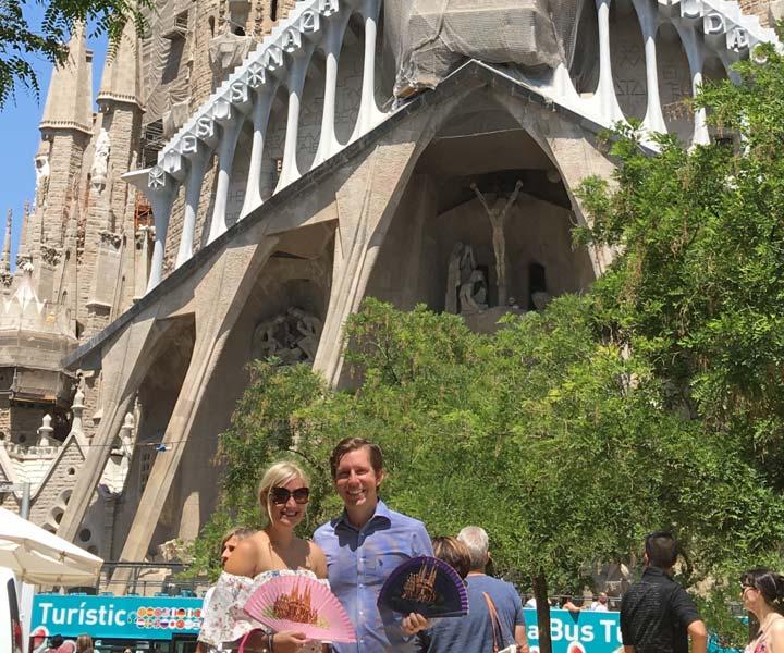 Another must-see destination in Barcelona is The Sagrada Familia.