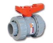 abs Durapipe VKD Double Union Ball Valve Description: In-line double union ball valve Seats: PTFE End Connections: Solvent Sockets, Option: Electric or Pneumatic Actuation 3 /8 HO DKA 101 58.