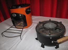 A new Holy Cook charcoal stove by