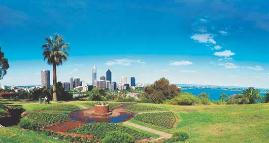 PERTH U ALL ABOUT PERTH (Optional Upgrade - $52.00) Arrive onboard the Indian Pacific and make the most of your first afternoon in Perth. Enjoy magnificent views from Kings Park.