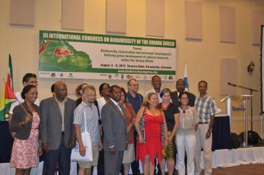 members III International Congress on Biodiversity of the Guiana Shield held from 5-8