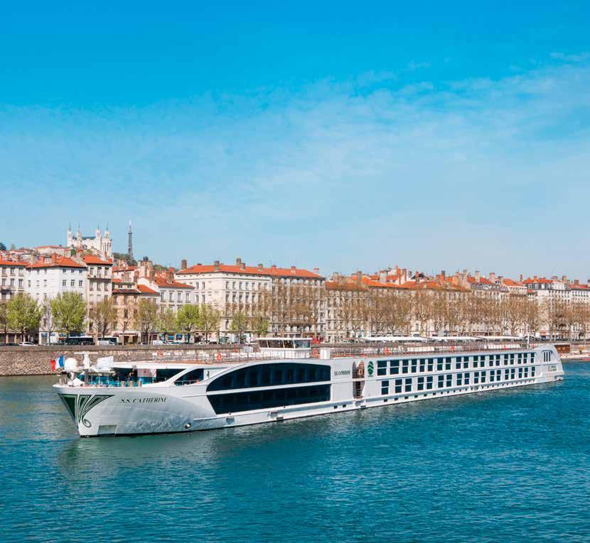 THE MOST ALL-INCLUSIVE RIVER CRUISES Elegantly appointed riverview staterooms and suites with luxurious amenities In-suite butler service All gratuities on board and ashore, including local guides