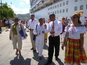UWI SPEAK Historic Open Campus Cruise Sails Into Port Castries The historic maiden voyage of the University of the West Indies Open Campus Scholar Ship, which began in Puerto Rico on April 17,