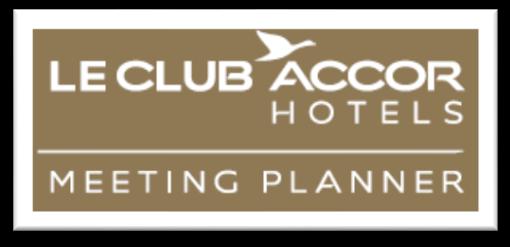Accor rewards your loyalty by welcoming you to the exclusive Le Club AccorHotels Meeting Planner program, offering you
