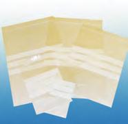 Grip Seal Bags Our grip seal bags come in three varieties; clear, clear with write on