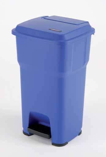 Waste Management Systems HERA The Hera range of pedal bins comply with HACCP recommendations for hands free