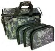 Each bag also includes three (3) lockable fabric
