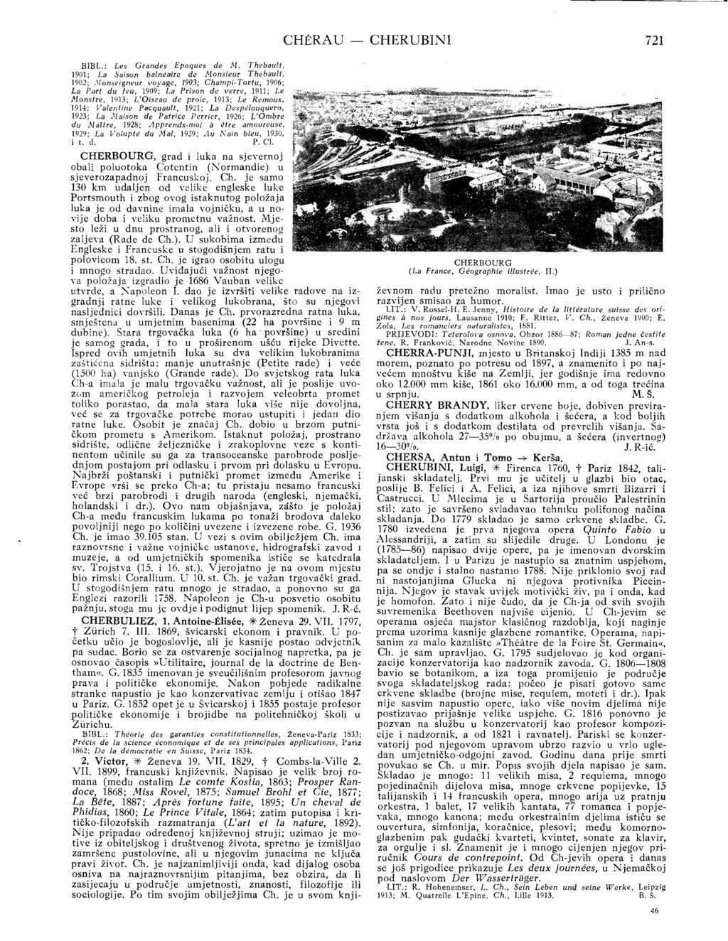 CHERAU - CHERUBINI 721 BIEL.: Les Grandes Epoques de M. Thebault. 1901: La Saison balmiaire de Monsieur Thebault.