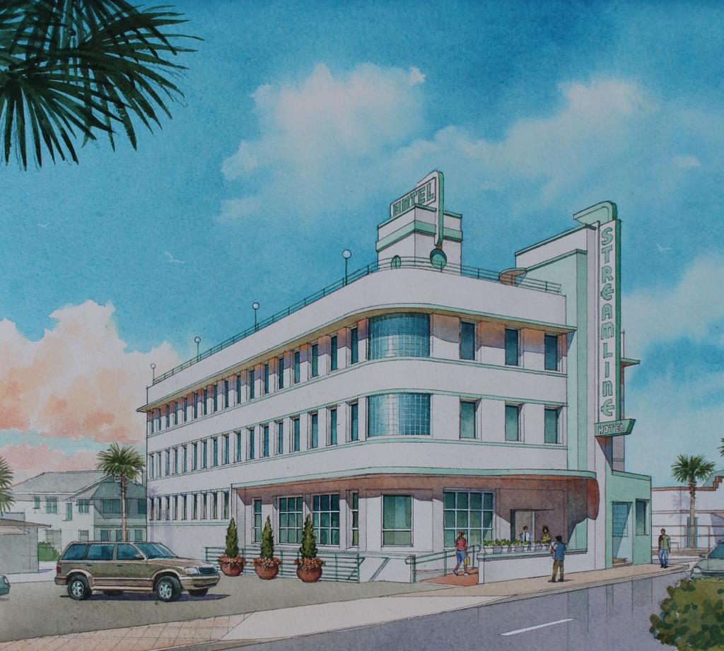REDEVELOPMENT PROJECT & PROGRAM HIGHLIGHTS PRESERVING FLORIDA S HISTORIC ART DECO ARCHITECTURAL GEMS The late period of Art Deco saw the introduction of Streamline Moderne.