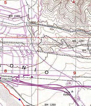 6-1603 ft ZiggyBear - Ziggy and the Bear, trail angels, 2/10 mile SE of PCT. - mi 210.