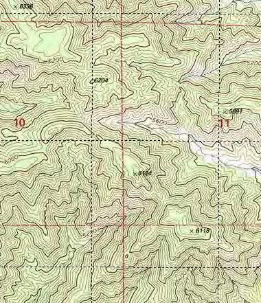 5-3950 ft 231 - Campsite near Mission Creek - mi 231.