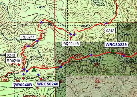 GorgonioWild2 - San Gorgonio Wilderness boundary - mi 234.