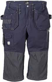 3/4 length trousers CY-215 2 loose-hanging nail pockets one with an extra pocket, the other with 3 smaller pockets and tool loops / 2  