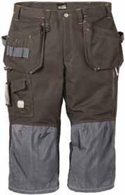3/4 length trousers CY-286 2 front pockets / 2 back pockets / Multifunction pocket with folding-rule pocket, big pocket, mobile phone