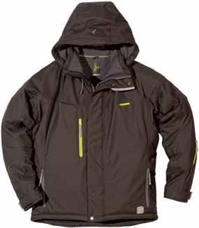 3 3 EN 343 Lined jacket HY-497 2 zipped front pockets / Zipped