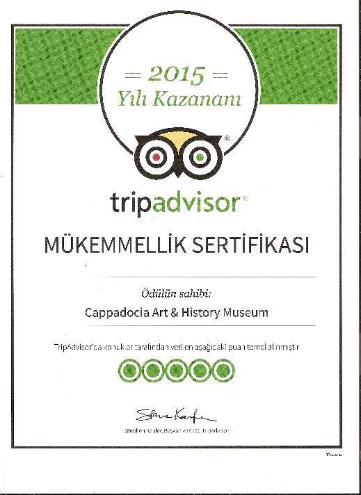 certificate of excellence Positive comments by visitors have great impact to increase no of visitors of the Museum.