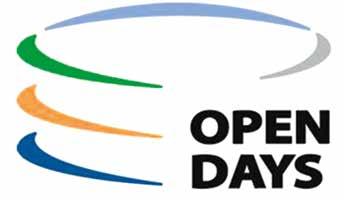 EUROPSKI TJEDAN REGIJA I GRADOVA - OPEN DAYS Službeni logo OPEN DAYS OPEN DAYS je višednevna manifestacija koja se jednom godišnje održava u Bruxellesu i tijekom koje službenici iz regionalnih i