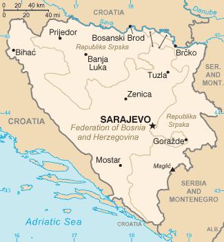 CHAPTER I BOSNIA and HERZEGOVINA 1 FACTS Name: Constitution: Federation of Bosnia and Herzegovina (BiH) Articles in the Dayton Agreement signed on December 14, 1995 Declaration of independence: March