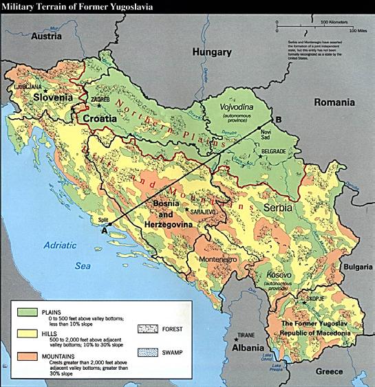 The Balkan s geopolitical situation has been effected by the fact that it is between Europe and Asia and that it has a mountainous terrain and natural borders making the establishment of a