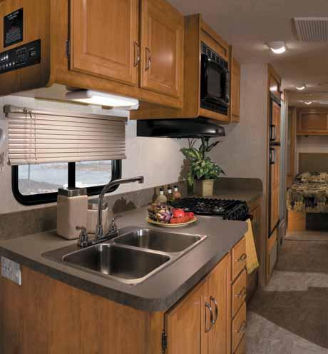 Yet you ll enjoy the conveniences of home, like a fully equipped galley, comfortable furniture and restful