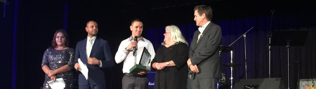 The NAIDOC Person of the Year Award, sponsored by annecto, was won by Stephan Jaeggi (pictured above holding the microphone) for his personal commitment and service to his community.