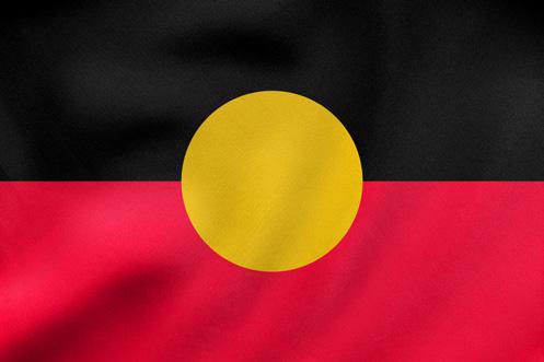 Aboriginal Flag Designed by Harold Thomas from the Northern Territory. Black represents the Aboriginal peoples of Australia.