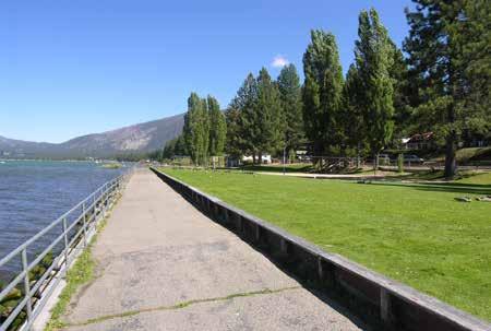The public park is located in the Al Tahoe neighborhood of South Lake Tahoe, CA about ¼ mile from Lakeview Commons and the El Dorado Beach and Boat Launch.