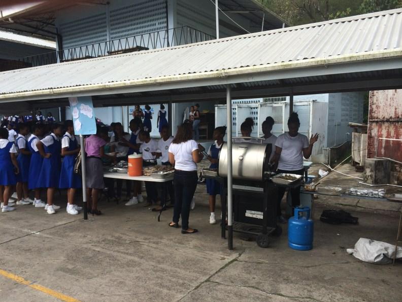Interact Barbecue On Friday June 6, 2014 the Interact Club at Saint Joseph s Convent held a barbecue.