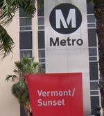 The Vermont/Sunset Metro station is one mile from the property and several bus lines that run along