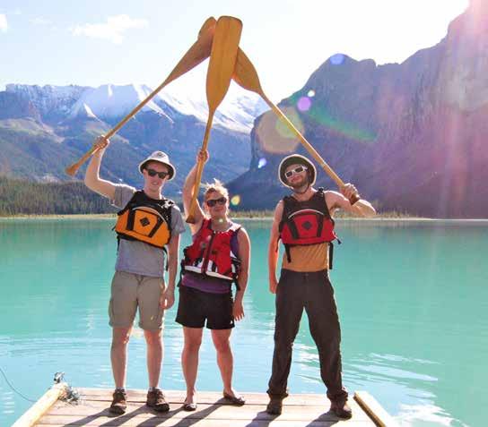 WHITE WATER RAFTING Float along the Athabasca River, or roar along the mighty Fraser and Sunwapta Rivers, a perfect activity for all summer weather!