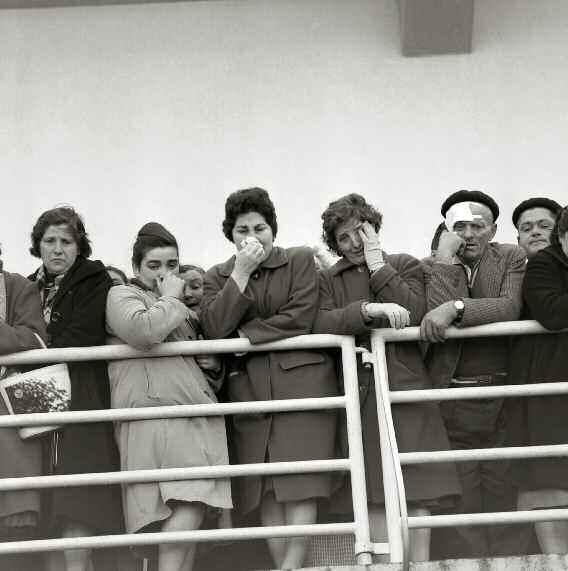 Vigo, 1961 Apertas dos familiares despois das
