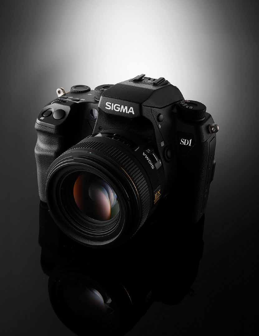 DIGITAL I M A G E Sigma SD1 Sigma je predstavila SD1, DSLR fotoaparat sa Foveon X3 senzorom namijenjen ljudima koji traže alternativu digitalnim fotoaparatima srednjeg formata.