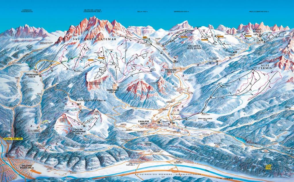 Blizina Sella Ronde i Kruga 3 Doline uz smještaj u Val di Fiemme najpovoljniji su izbor za sve skijaške avanturiste!