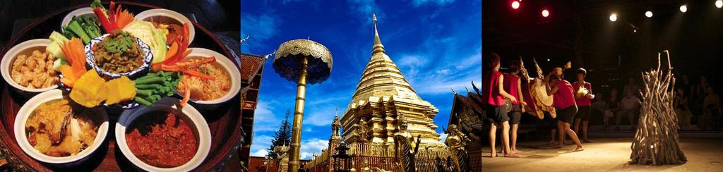 Easy 01 Khan Toke Dinner Doi Suthep Temple & Hmong Village 3 Days 2 Nights Day 1 CHIANG MAI (ARRIVAL DAY) (-, -, D) Warmly welcome at Chiang Mai International Airport.