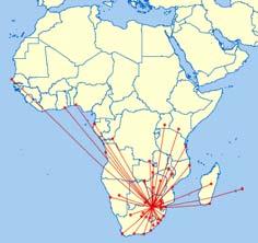 SAA s Strategic Value The geographical location of South Africa necessitates air services connectivity for the normal functioning of the economy and