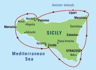 Sicily: Crossroads of Civilizations March 19-27 & March 26-April 3, 2015 Geography has made Sicily a crossroads of civilizations.