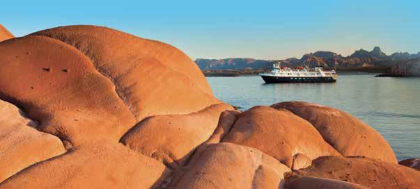 Red sandstone, Sea of Cortez. SPECIAL OFFER Bring the Kids: We believe sharing an expedition with your kids or grandkids is a life-enhancing experience.