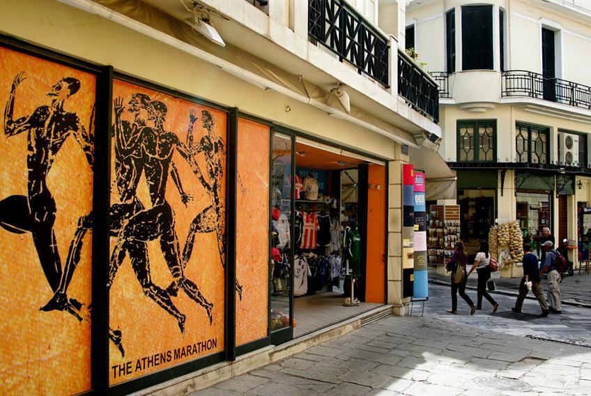 Special purchases include lace, jewelery, metalwork, pottery, garments and knitwear, furs, rugs, leather goods, local wines and spirits. Athens is the centre for luxury goods and local handicrafts.