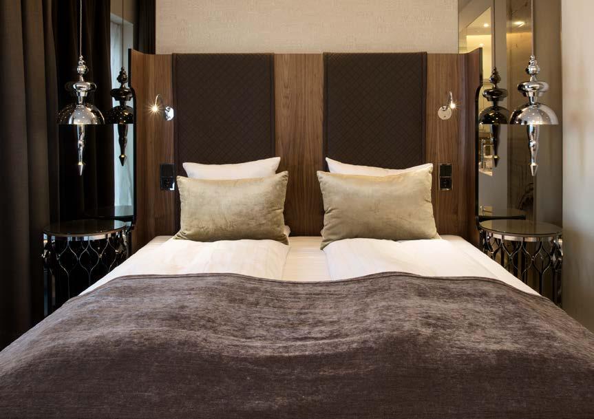 Turndown Service is an exclusive service where the room is tidied up and prepared for the