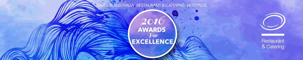 2017 R&CA Awards for Excellence SOUTH AUSTRALIA WINNERS RESTAURANT AWARDS ASIAN RESTAURANT Sponsored by Air BNB WINNER Level One Electra