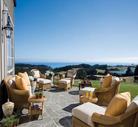 Every suite offers a private balcony with spectacular views of the property, golf course and Pacific Ocean.