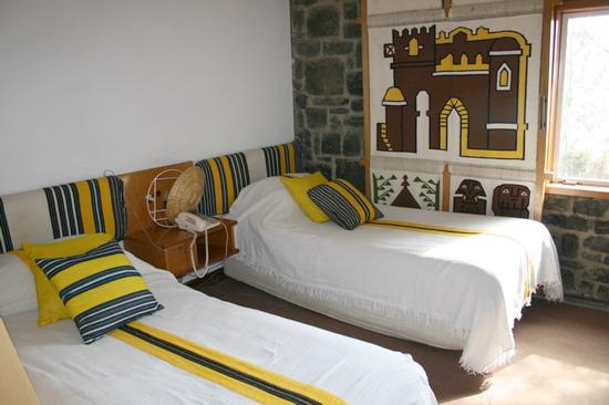 GOHA HOTEL, GONDAR Perched high upon a hilltop overlooking the entire town, including the Royal Enclosure, the Goha Hotel offers one of the best settings in Ethiopia.