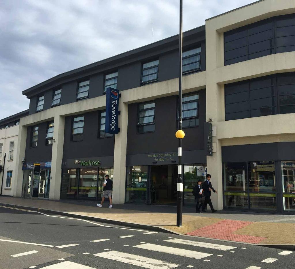 The three retail units are let to: Post Office Ltd, The John Lewis Partnership (Waitrose) and London Borough of Bexley. Value: 10.