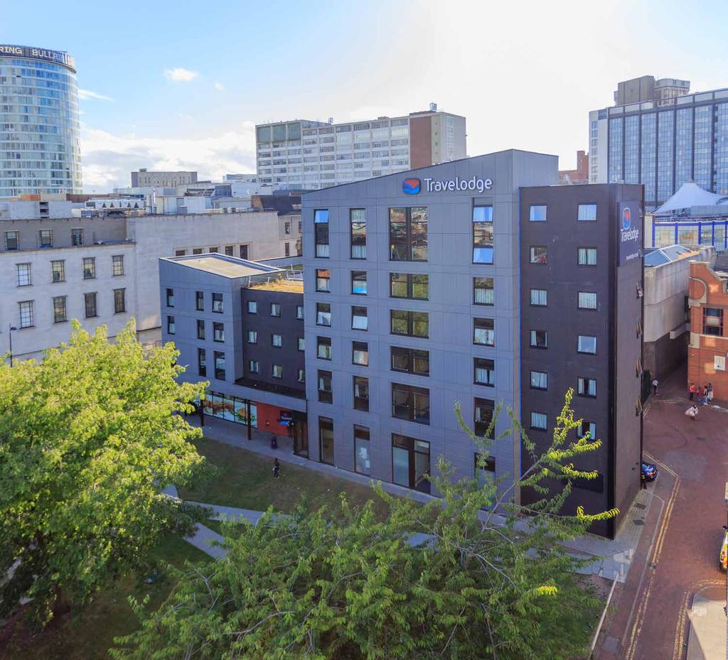 KNIGHT FRANK, SPECIALIST PROPERTY INVESTMENT 9 06 TRAVELODGE BIRMINGHAM AND MANCHESTER Client: Aberdeen Asset Management Sector: Hotels Activity: Sale of the freehold interests in two hotels
